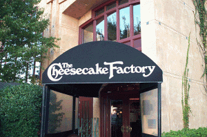 The CheeseCake Factory | GEORGIA TENT & AWNING, INC