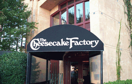 The CheeseCake Factory | GEORGIA TENT & AWNING, INC